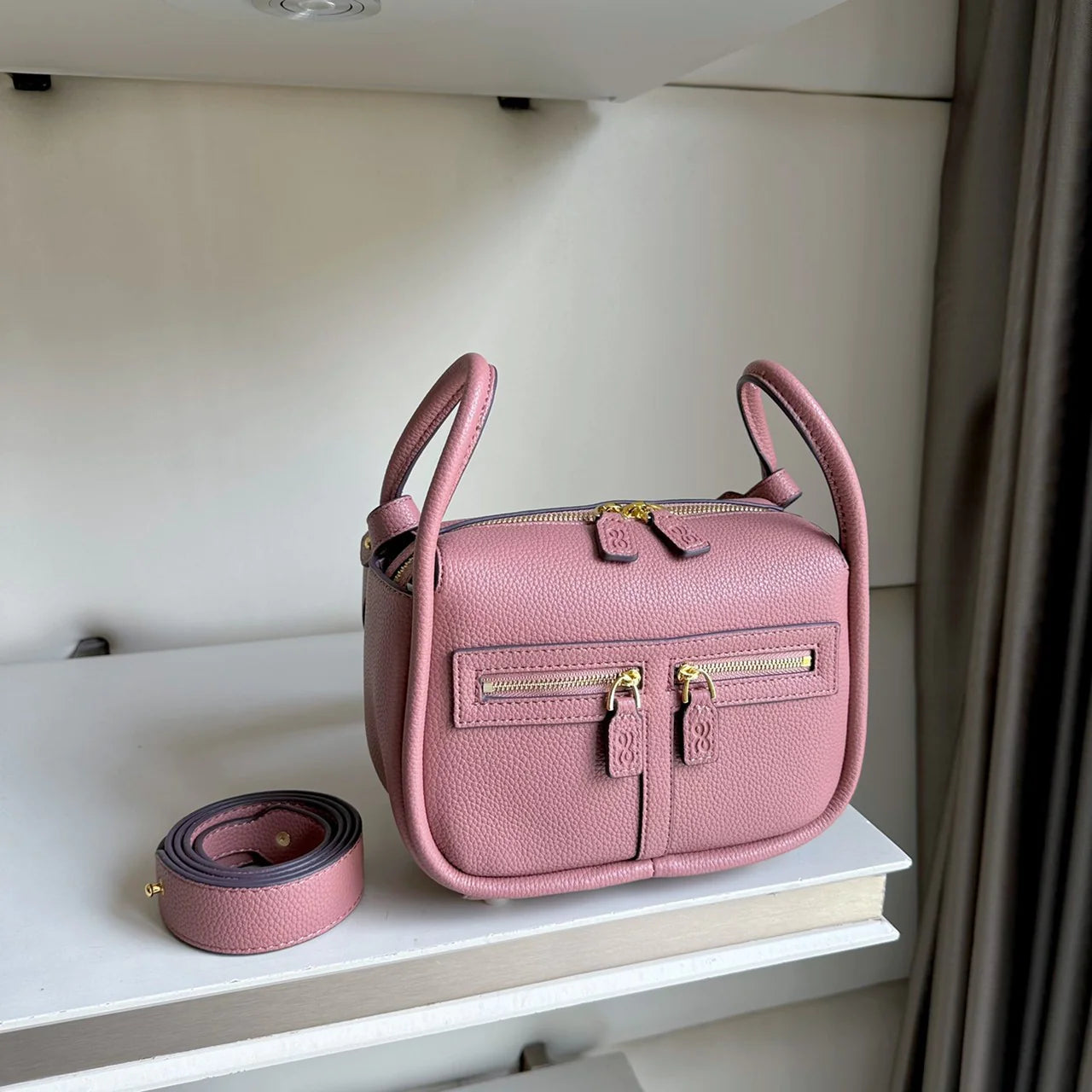 ZIPPY22 PU NUDE PINK